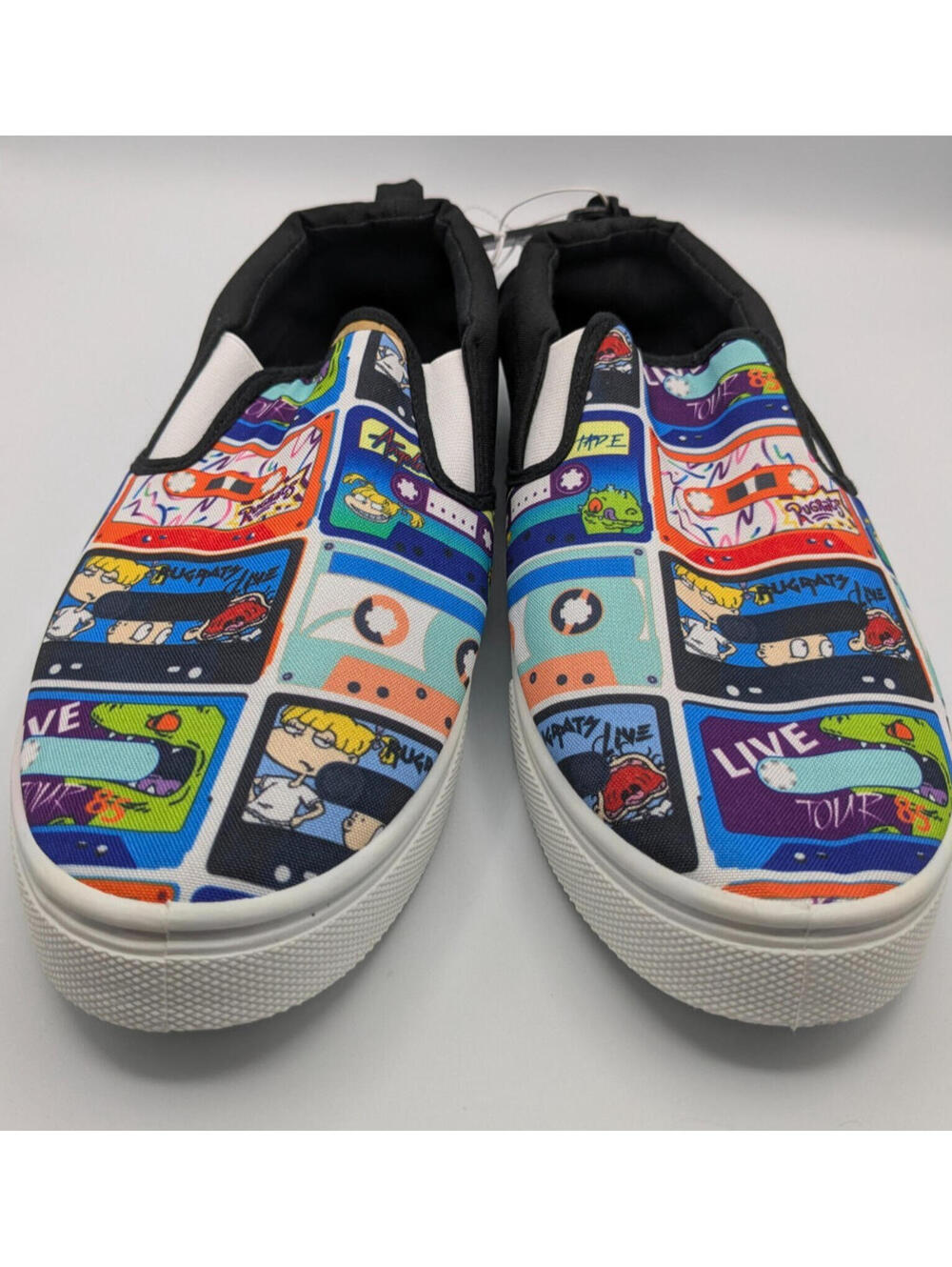 Nickelodeon Rugrats Men's Slip-On Sneakers Size 9, New with Tags